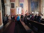 Ifjúsági keresztút a belvárosi templomban